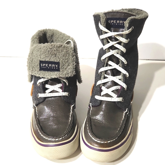 Sperry Top-Sider Abacos Silver Gray Wool Versatile Sneakers Size 7M - Picture 12 of 12